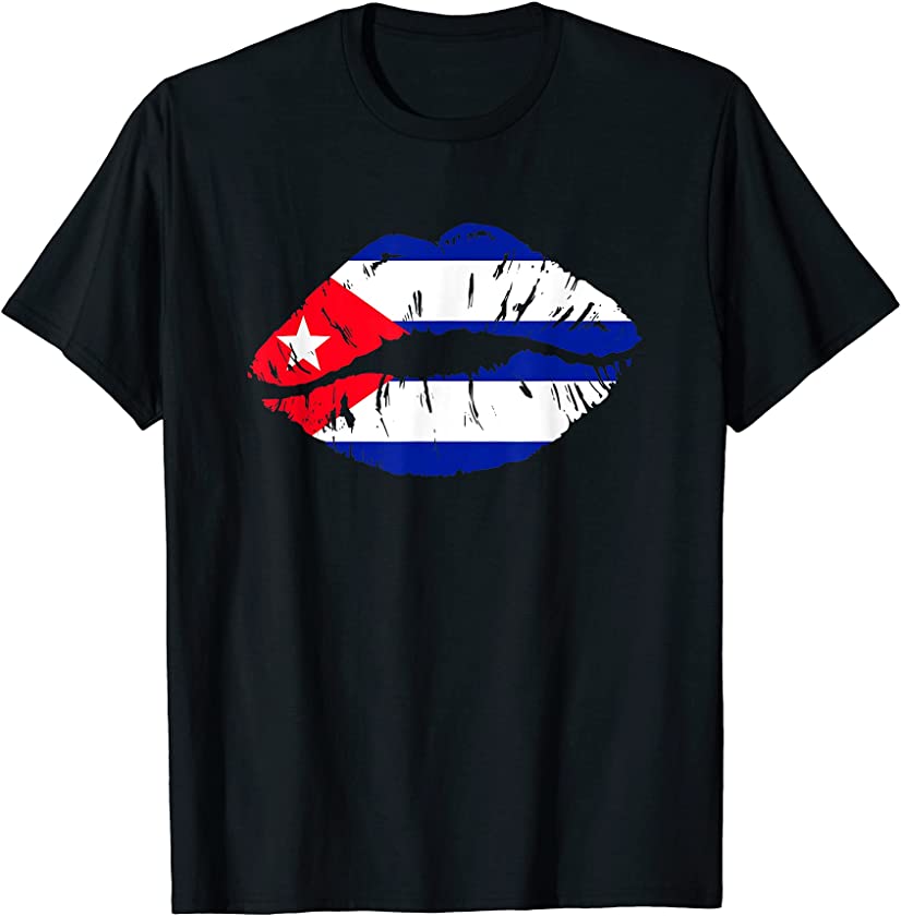 Viva Cuba Libre Patria Y Vida Cuba Cuban Flag SOS Cuba free T-Shirt