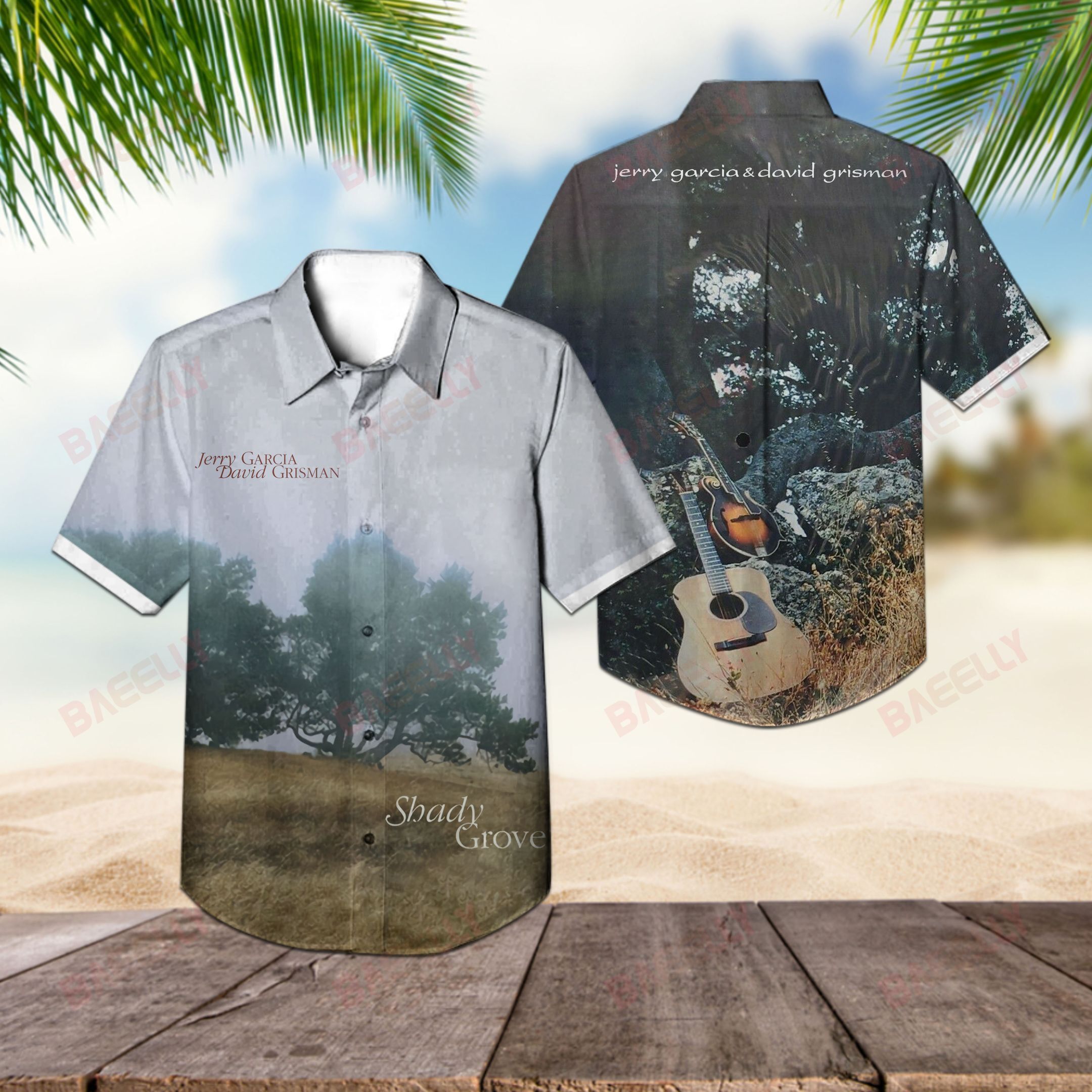 Jerry Garcia Hawaii Grateful Dead Hawaii Vintage Shirt Ha75863