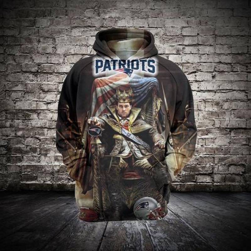 New England Patriots Tom Brady Game Of Throne Hoodie Unisex 3D All Over Print