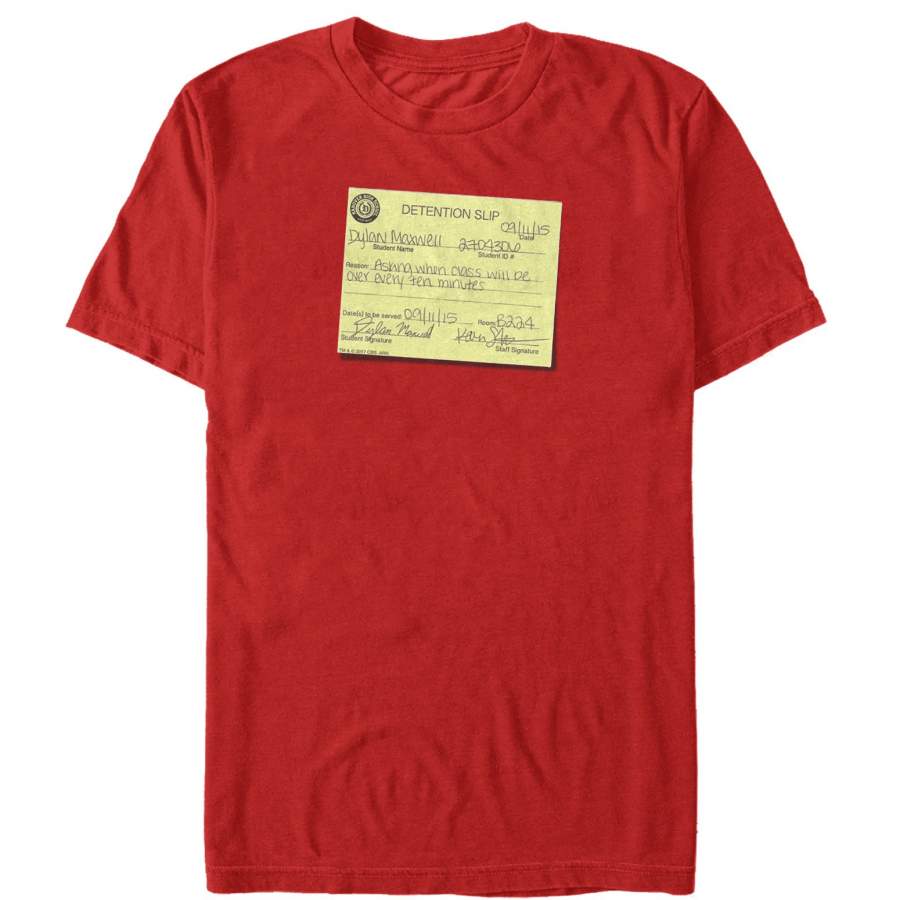 American Vandal Men’s Dylan Detention Slip T-Shirt