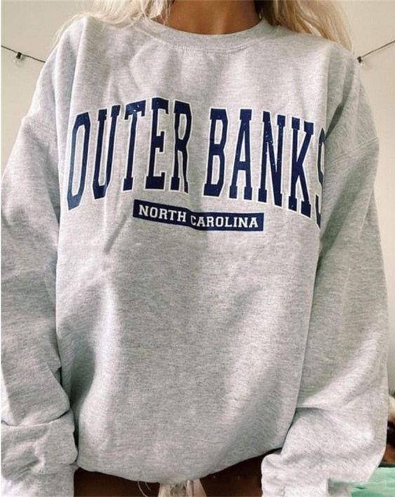 Outer Banks Simple Unisex Crewneck Sweatshirt