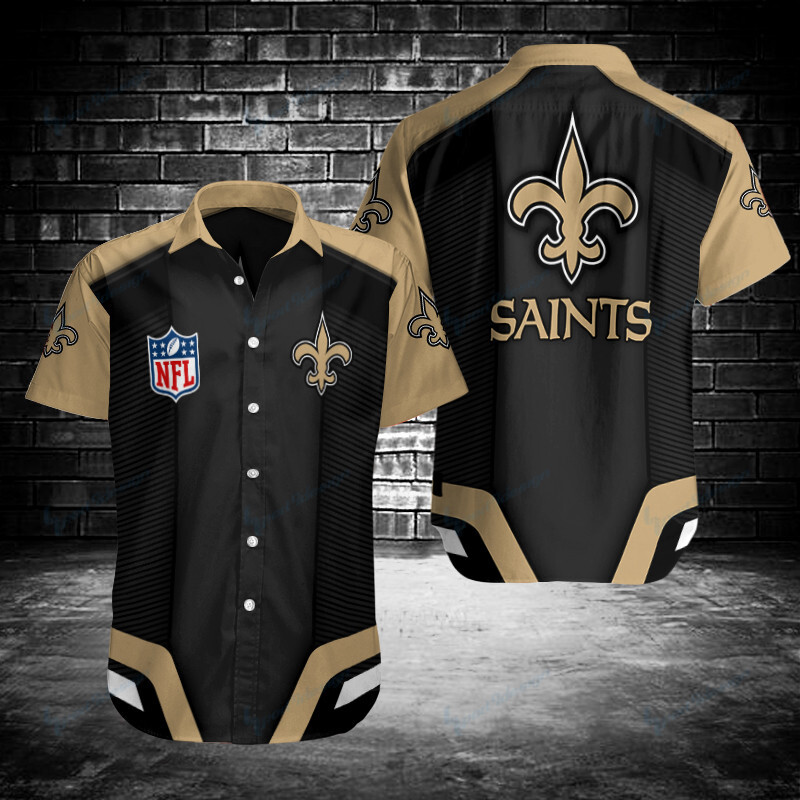 New Orleans Saints Button Shirt Bg876