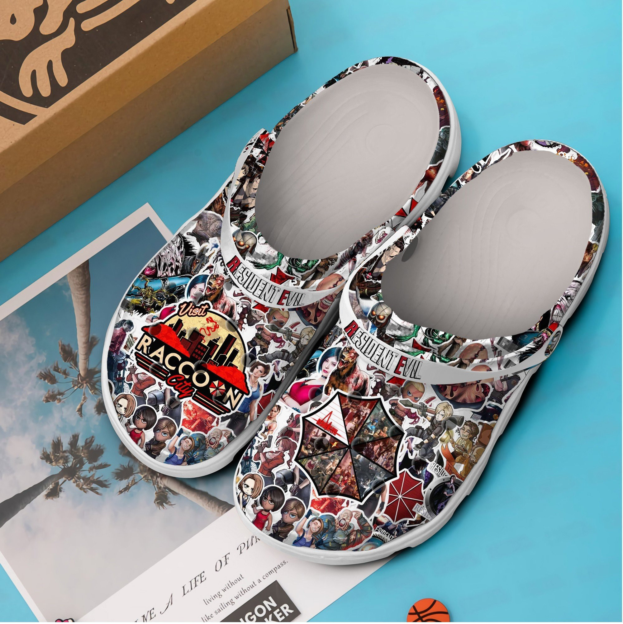 Resident Evil Crocss Clogs For Men Women And Kid Ziofpfav