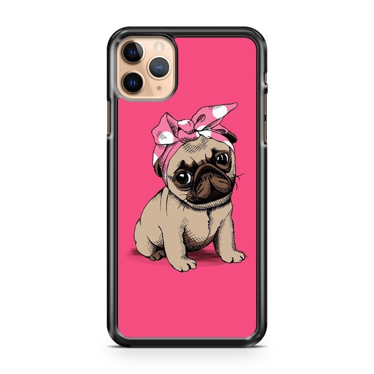 Cute Puppy Pug Dog 3D Case Phone Cases