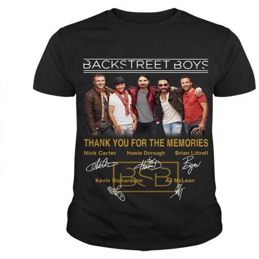 Backstreet Boys Thank You for The Memories  T-Shirt