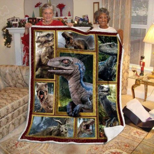 3D Dinosaur Sharp-Toothed Soft Cozy Lightweight Premium Blanket