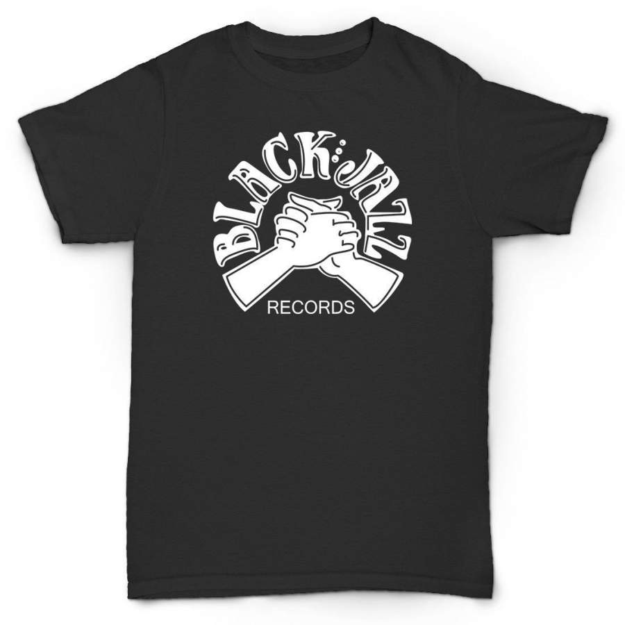 BLACK JAZZ RECORDS T SHIRT VINTAGE BREAKS SOUL