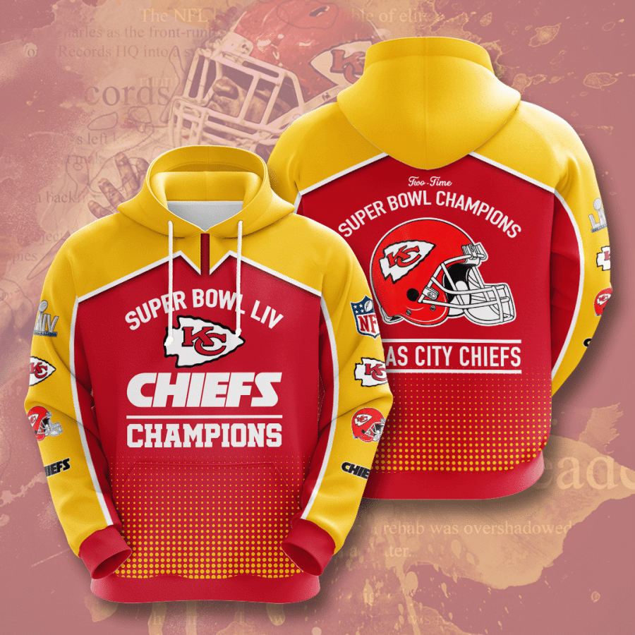 Kansas City Chiefs 36 Unisex 3D Hoodie Gift For Fans