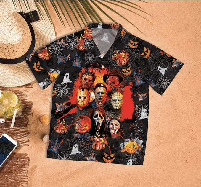 Horror Movie Characters Hawaii Hawaii Shirt Ha17708