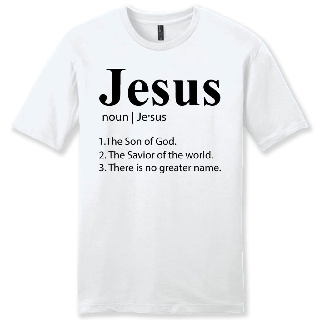 Definition Of Jesus Tee Shirt – Mens Christian T-Shirt