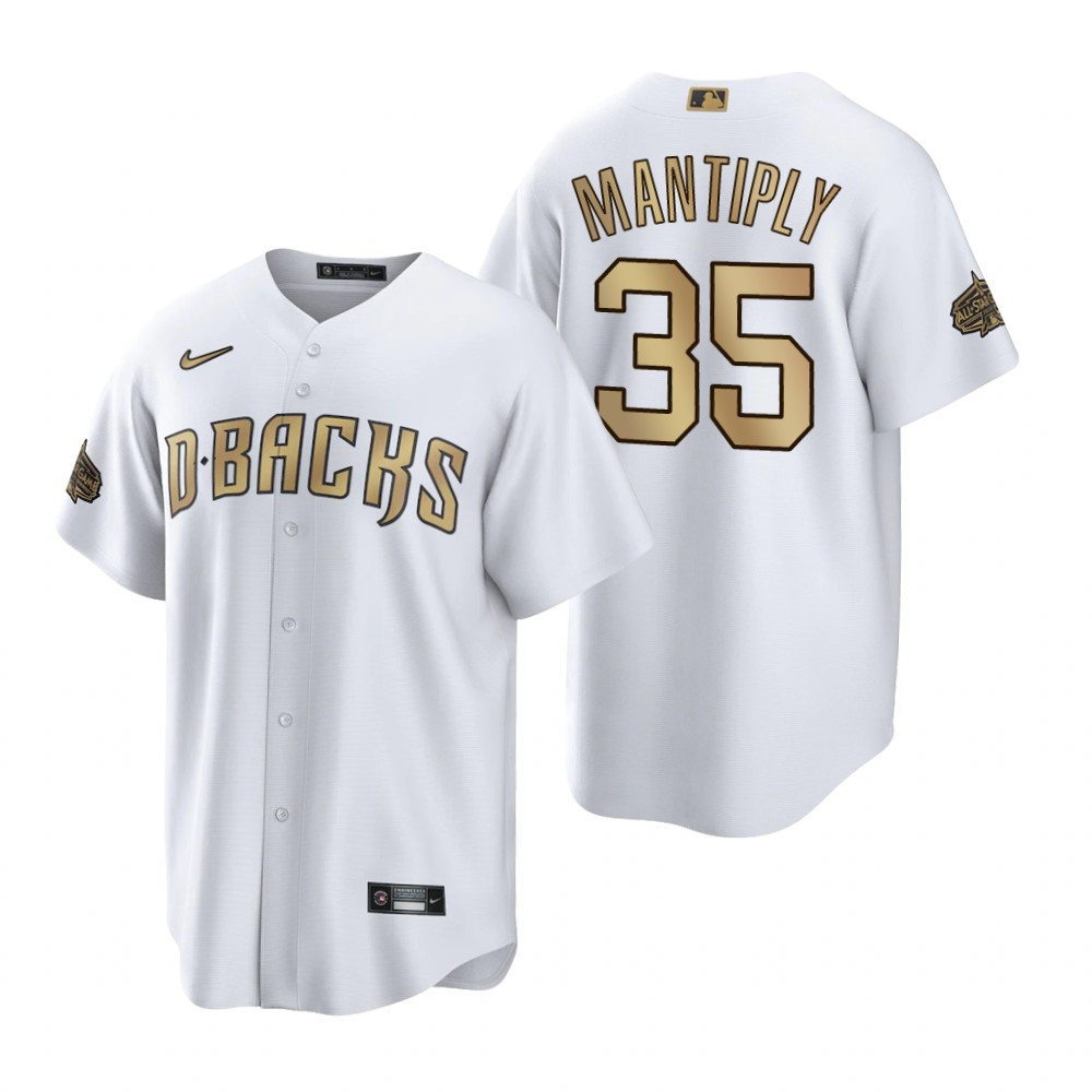 Arizona Diamondbacks Jersey, Joe Mantiply White 2022-23 All-Star Game Jersey