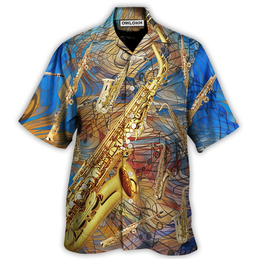 Saxophone Music See The Sound Hawaii Shirt Ha110140