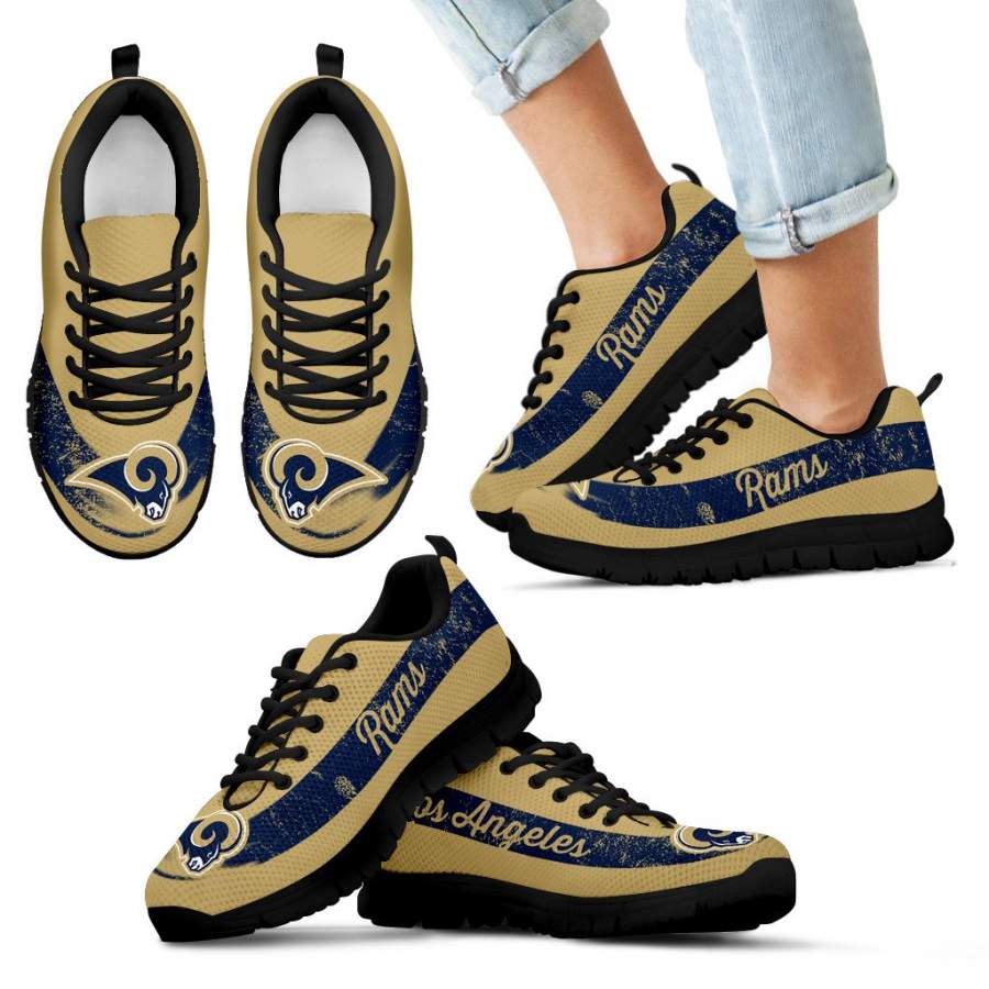 Single Line Logo Los Angeles Rams Sneakers