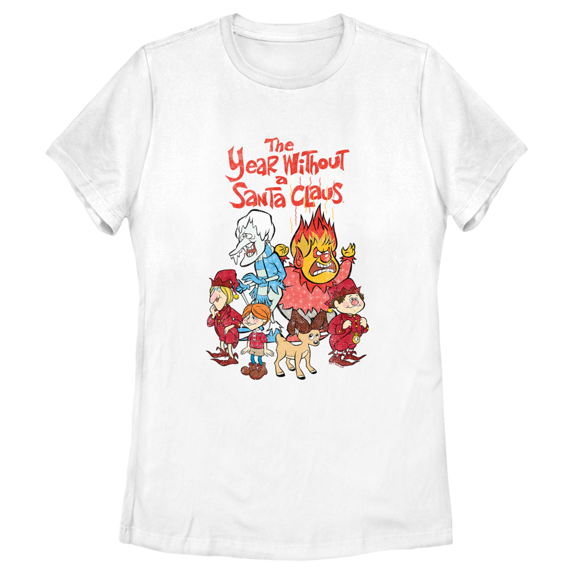 The Year Without A Santa Claus Women’S Group Shot  T-Shirt