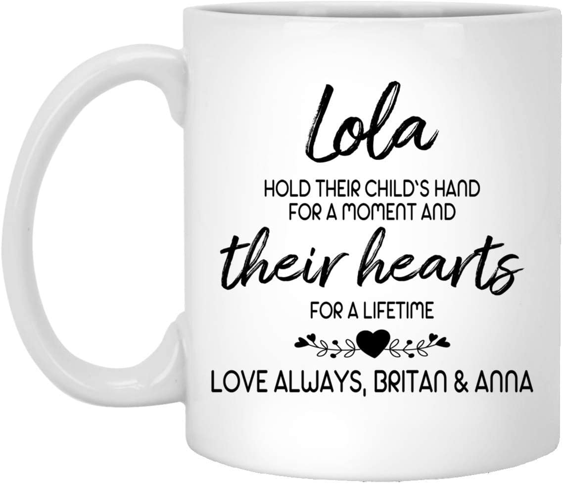 Personalized Lola Coffee Mug – Coffee Mug For Lola – Coffee Mug For Mothers – Family Coffee Mug – Mother’S Day Gift 11Oz