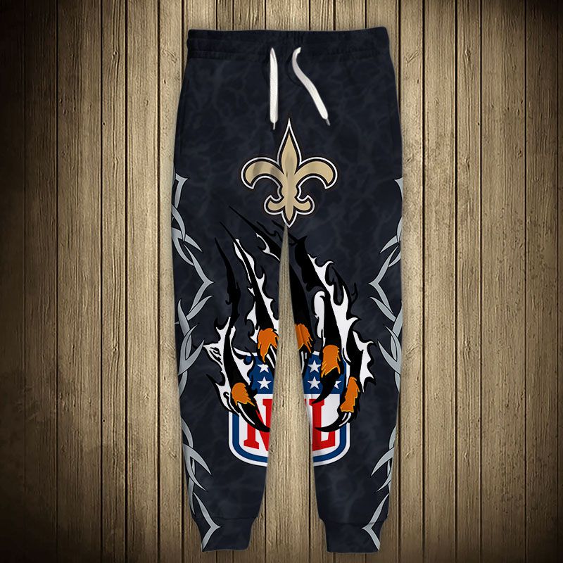 New Orleans Saints Claw 3D Sweatpants