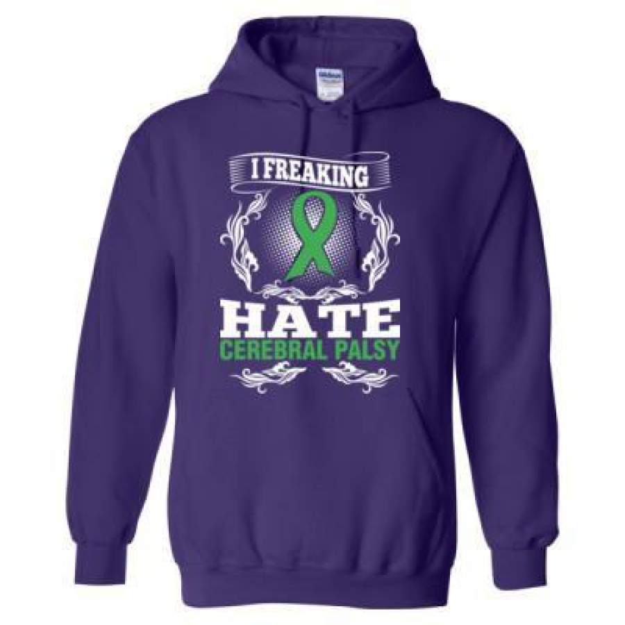 AGR I Freaking Hate Cerebral Palsy – Heavy Blend™ Hooded Sweatshirt