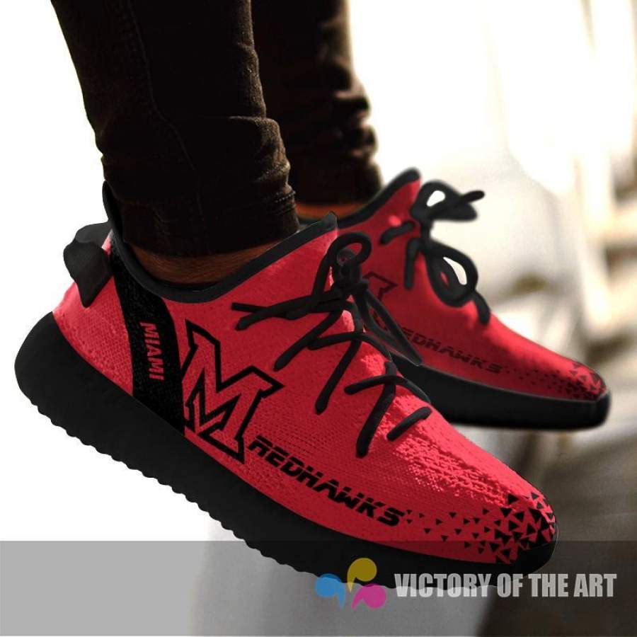 Line Logo Miami RedHawks Sneakers As Special Shoes