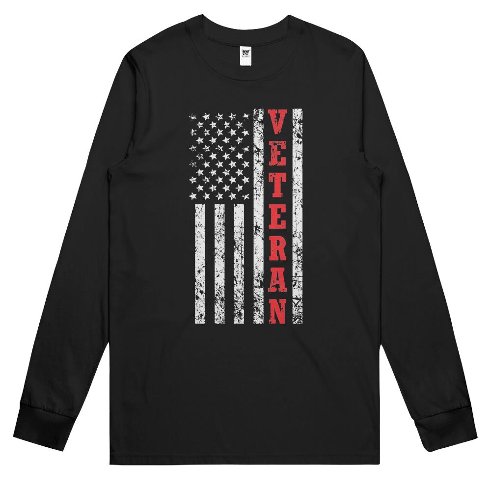 Veteran American Flag Veteran’S Day Patriot Gift Long Sleeve T Shirts