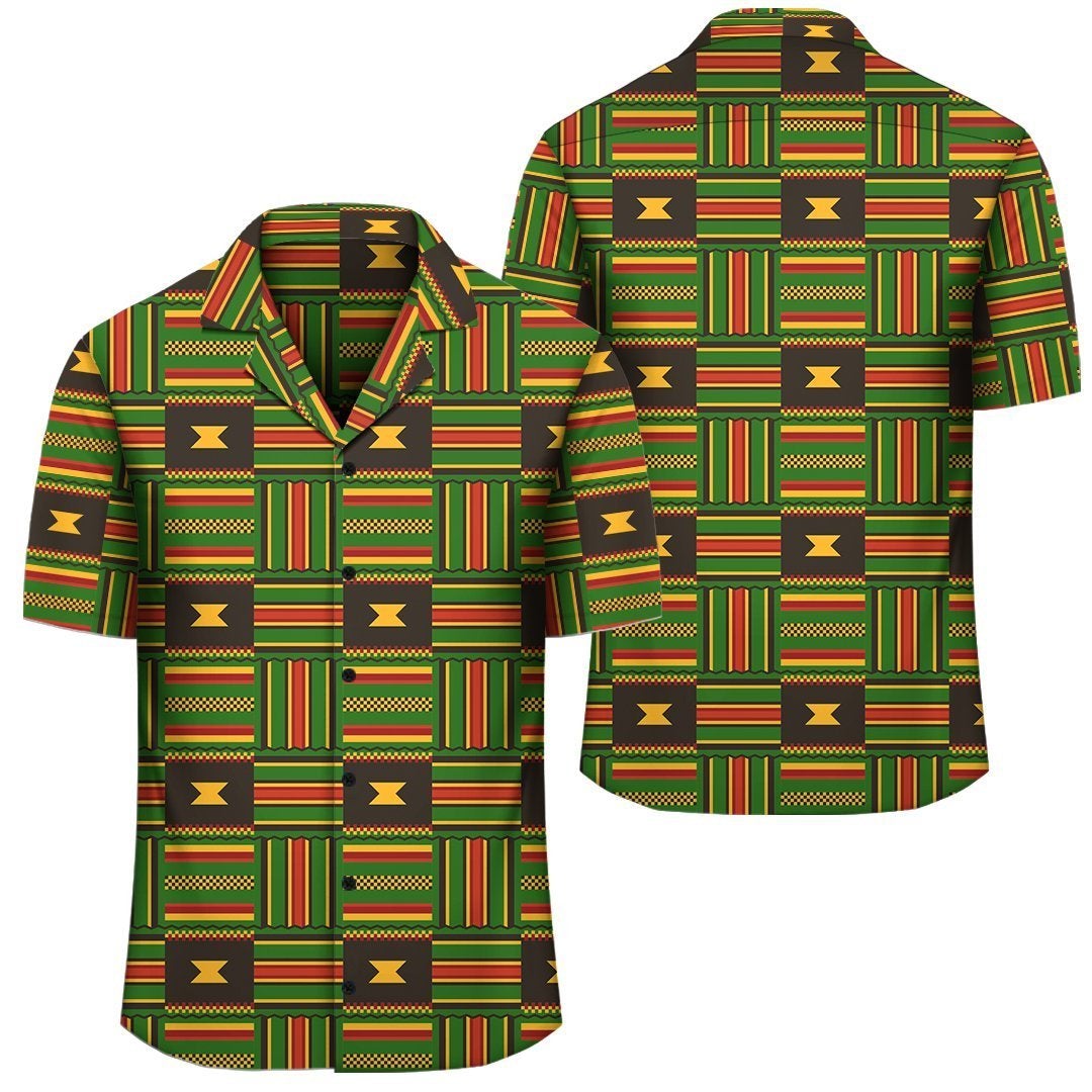 Africa Hawaiian Shirt – Kente Hawaiian Shirt Culture Pattern