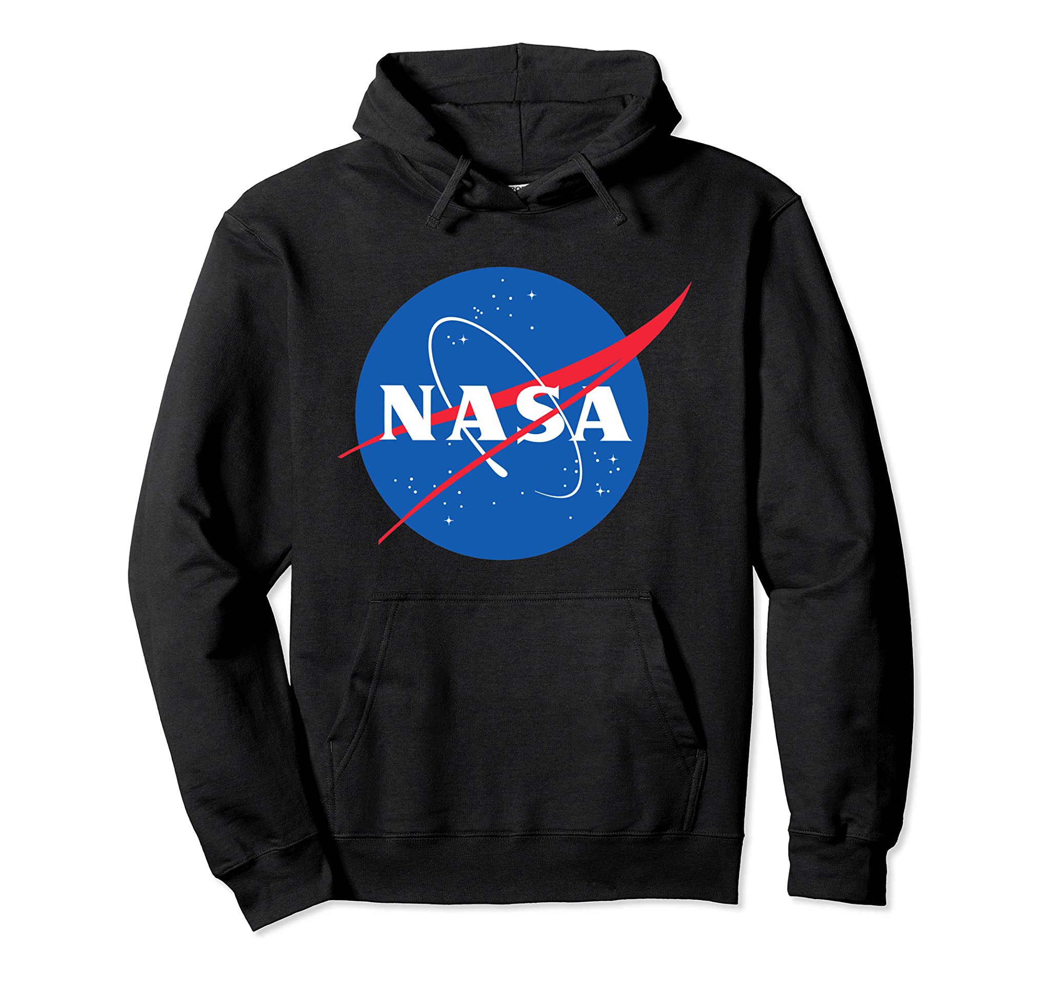 Official Nasa Logo Pullover Hoodie