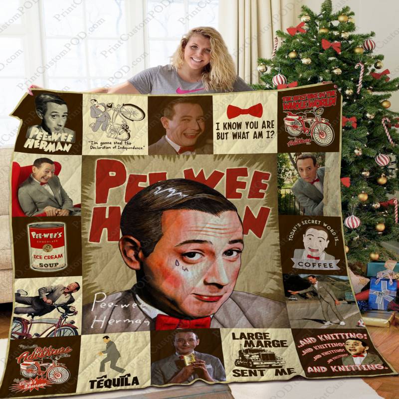 [TA] – Pee-Wee Herman Quilt Blanket