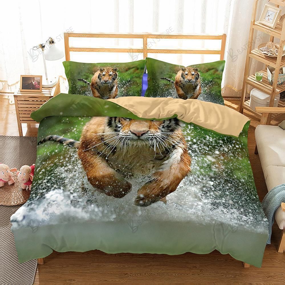 3D Animal Tiger Printed Bedding Set Bedroom Decor