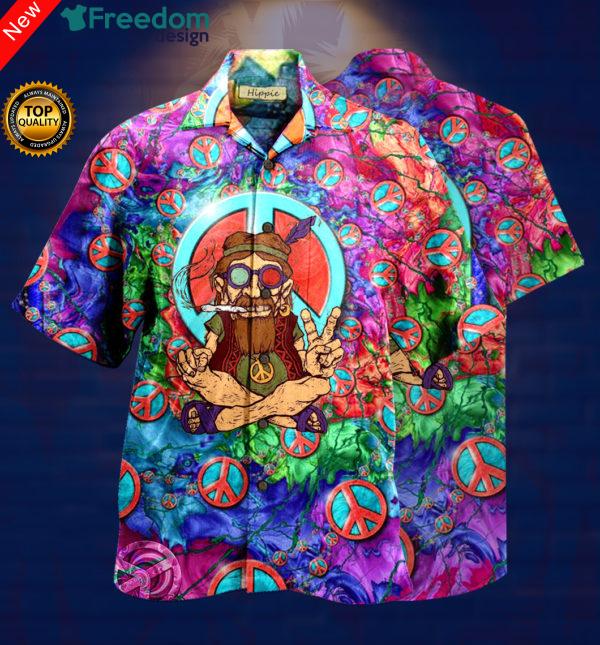 Old Man Hippie Hawaii Shirt Unisex Ha27090