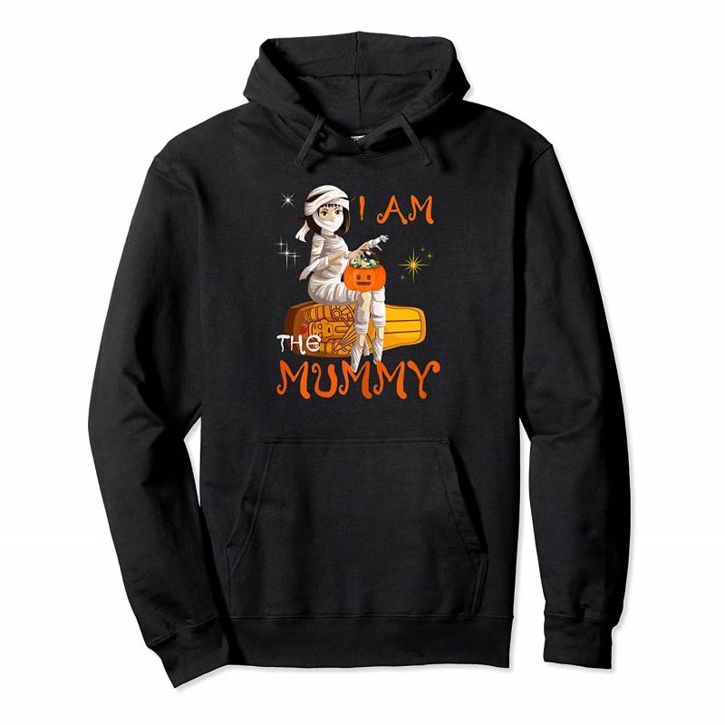 Womens I’m Mummy Mom Halloween Night Costume Trick or Treat Tee Pullover Hoodie, T-Shirt, Sweatshirt