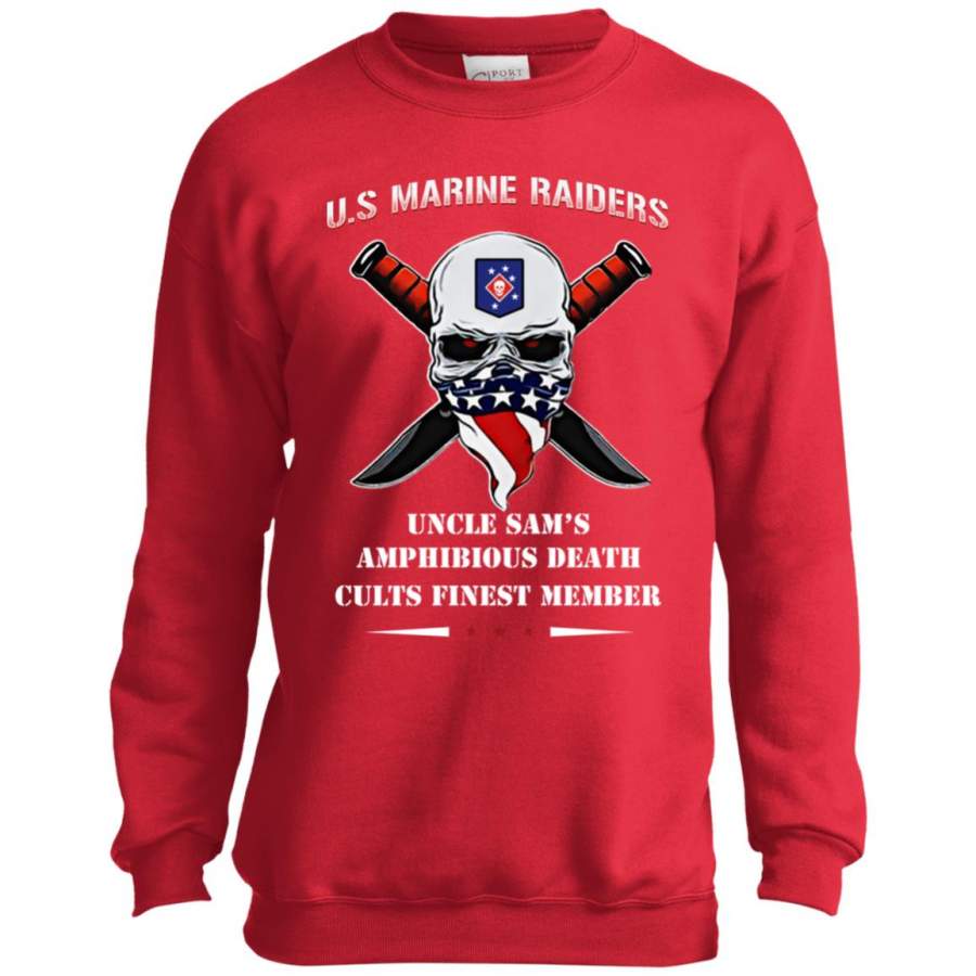 US Marine Raiders Youth Kids Sweatshirt