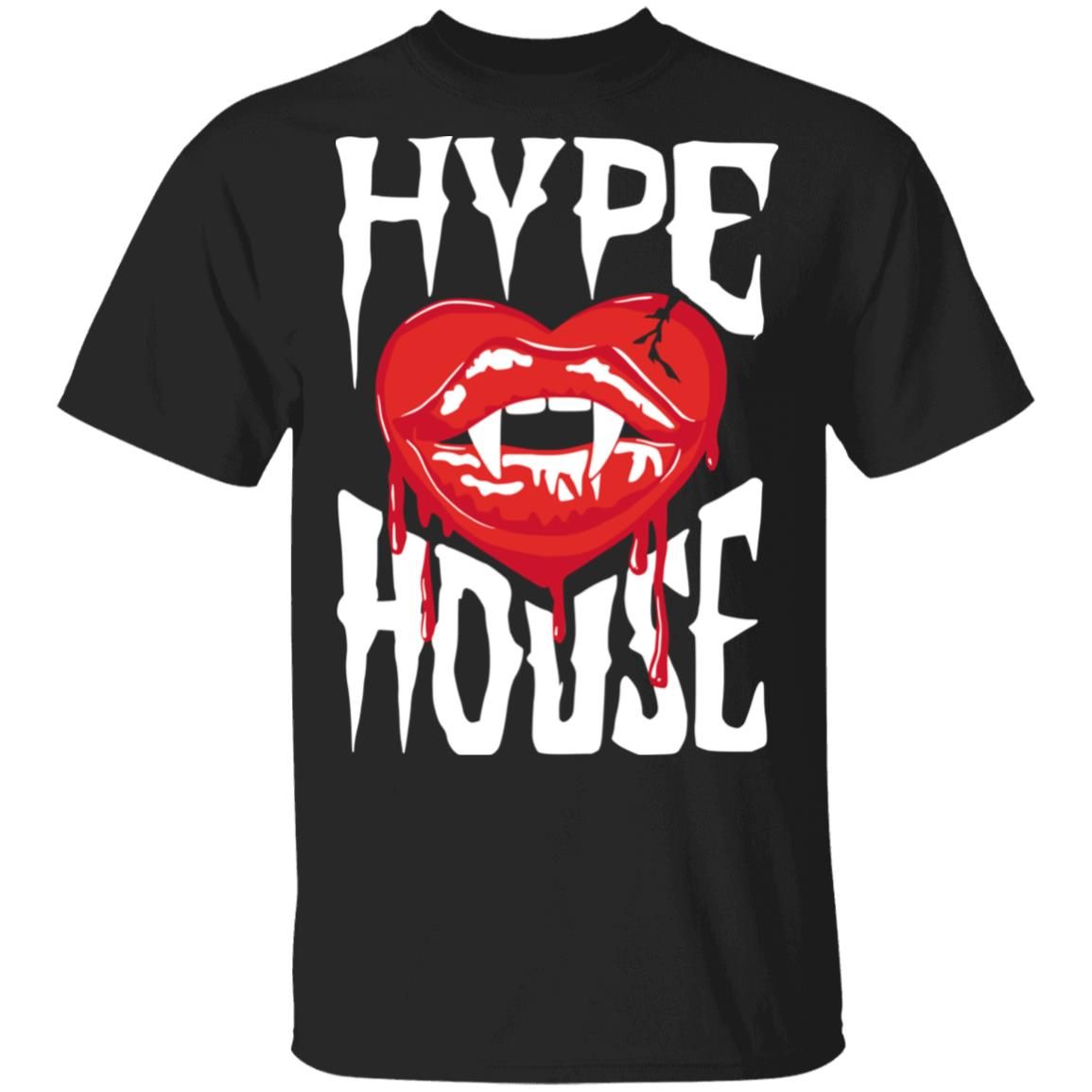 Hype House Merch Vampire Heart Black Hoodie