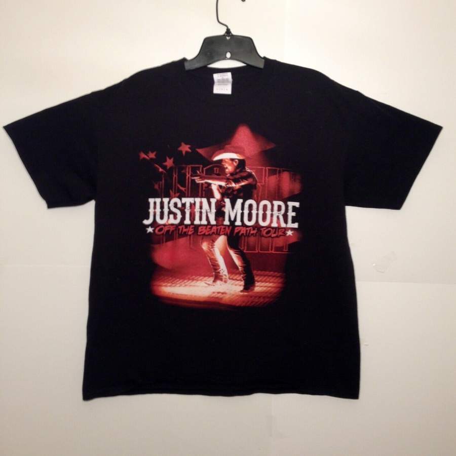 Off The Beaten Path Concert Justin Moore T-shirt