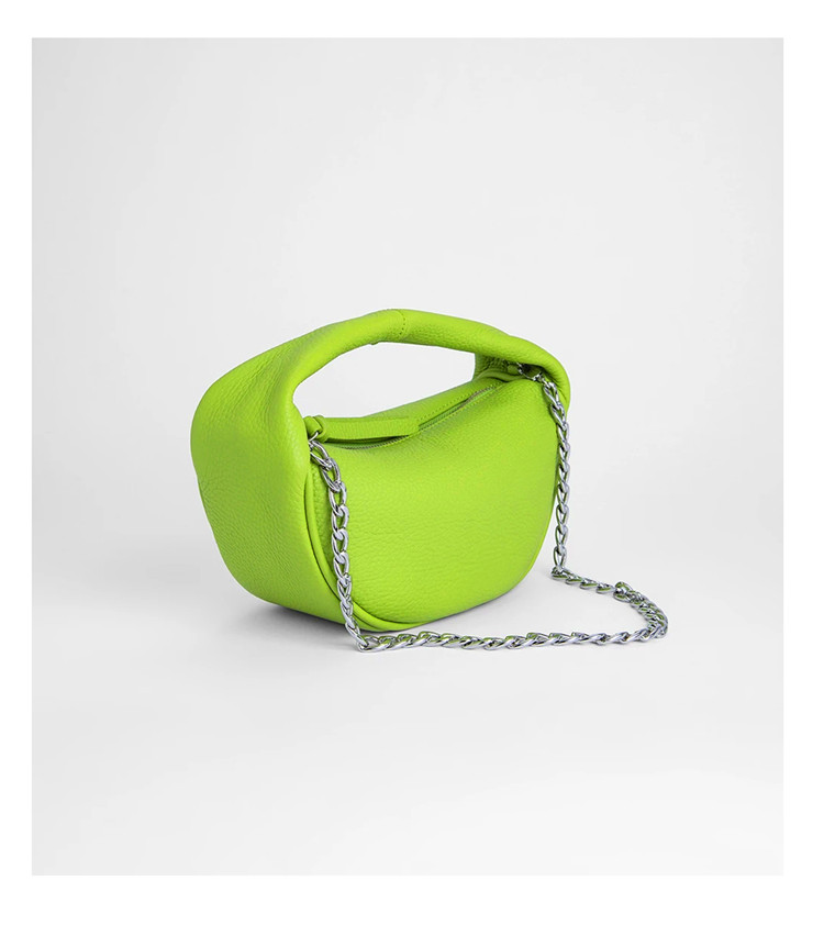 Women shoulder bag designer chains top-handle small purse hobos bag female tote handbag green hot pink black 2022 summer new alx