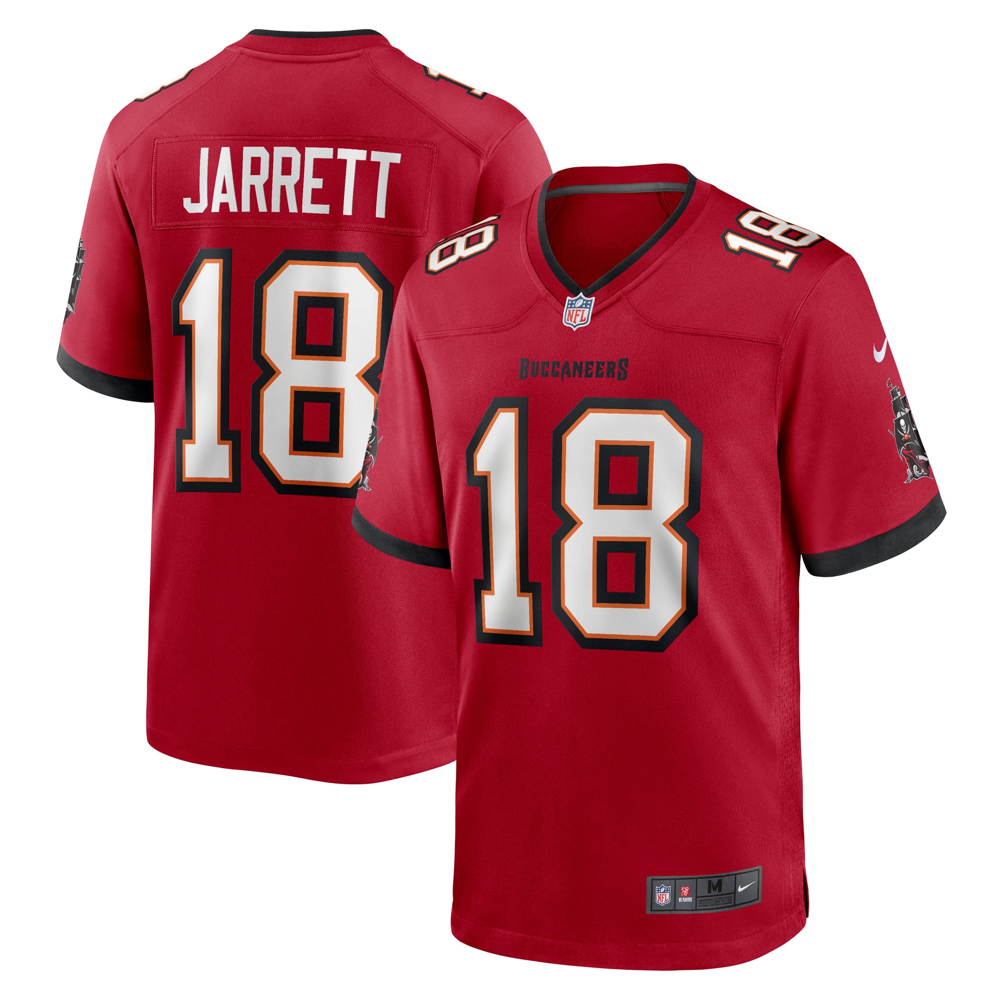 Men’s Tampa Bay Buccaneers Rakim Jarrett  Red  Game Jersey