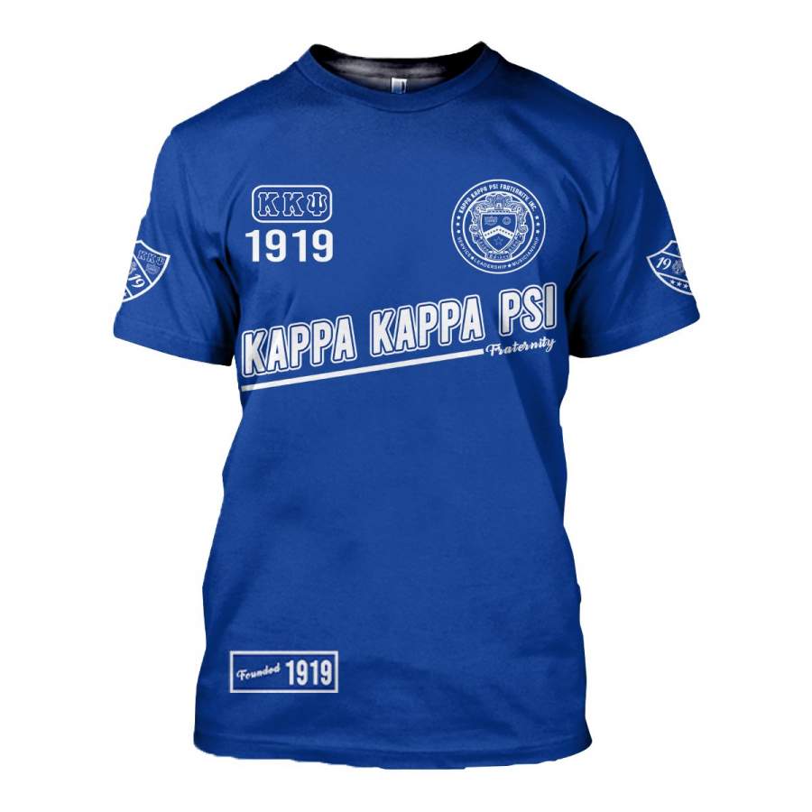 3D ALL OVER KAPPA KAPPA PSI HOODIE 161020191