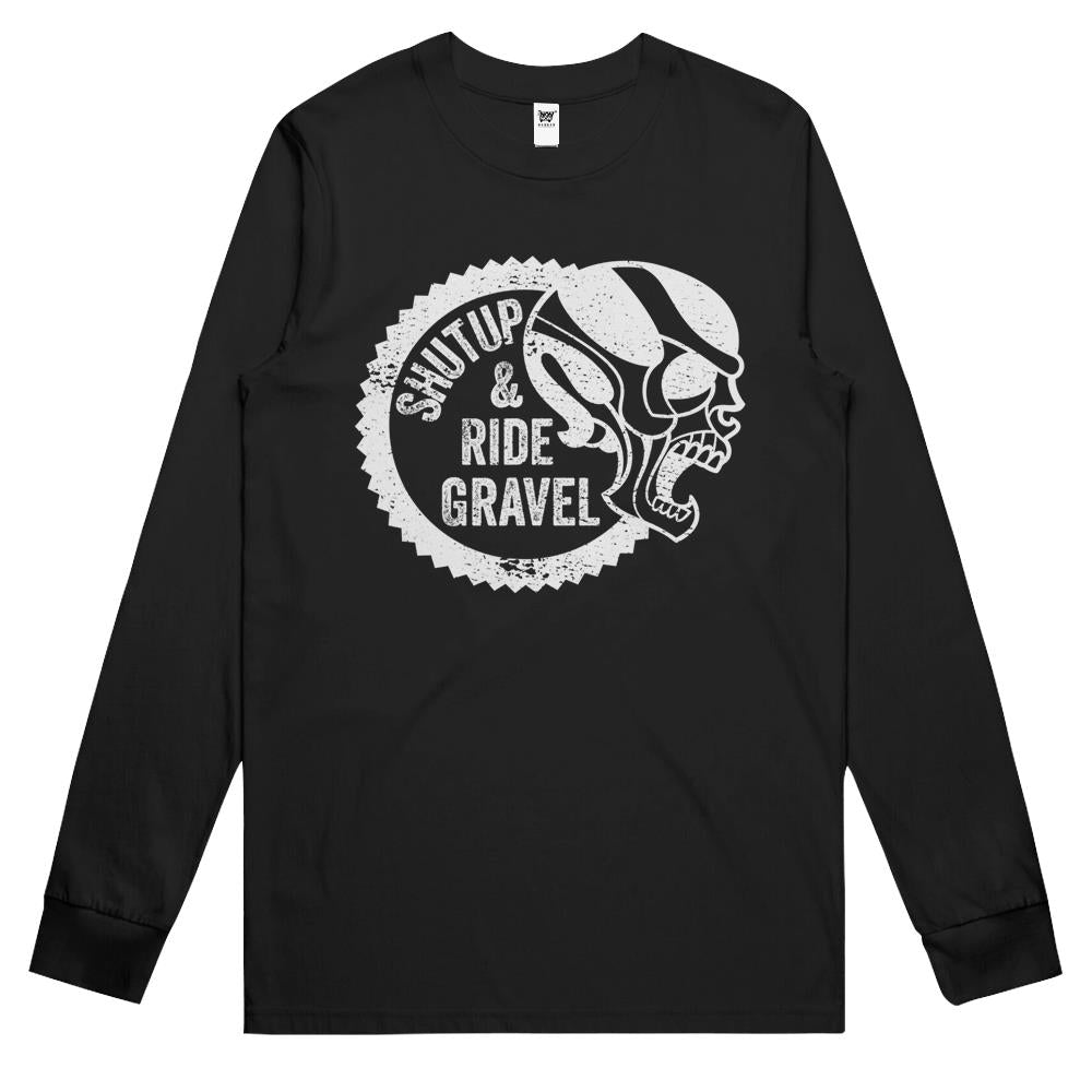 Gravel Cycling Gravel Bike Cyclist Cyclocross Long Sleeve T Shirts