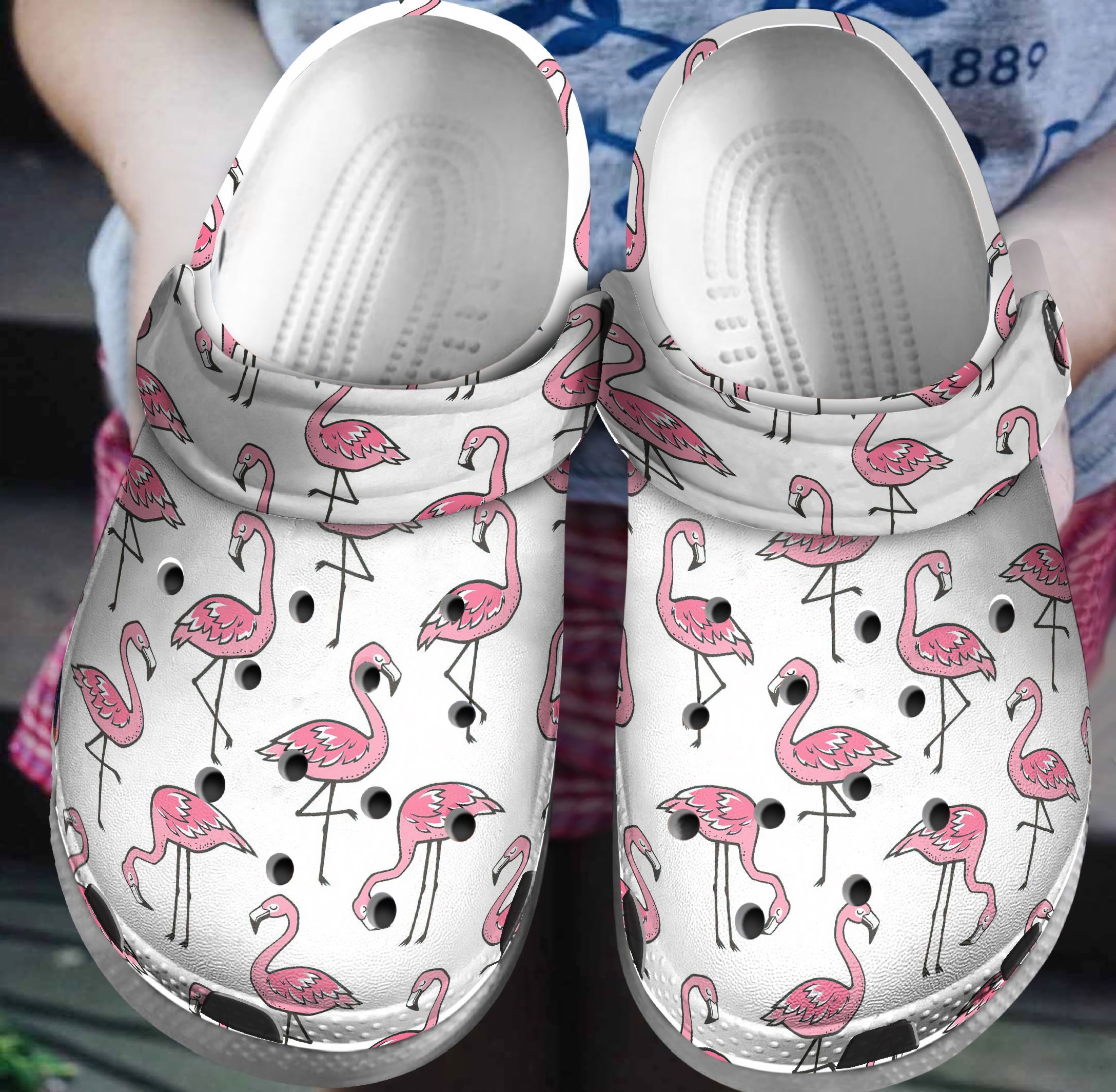 Flamingos 3D Clog Love Clogs Clogband Clog