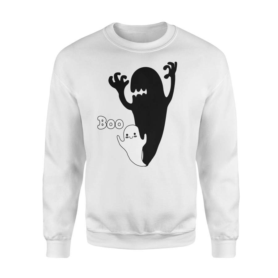 Halloween Cute Ghost Boo Halloween Sweatshirt