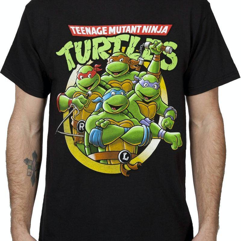 Shiny Ninja Turtles T-Shirt