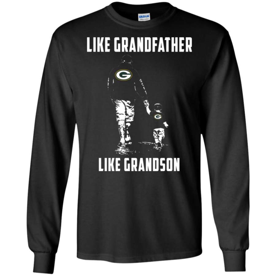 Trending Green Bay Packers Like GrandFather Like GrandSon t shirt shirt