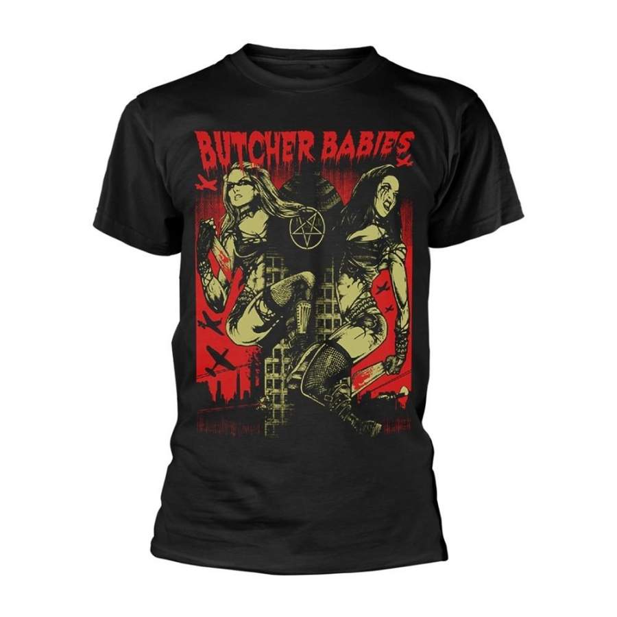 Butcher Babies – Tower Of Power Unisex T-Shirt