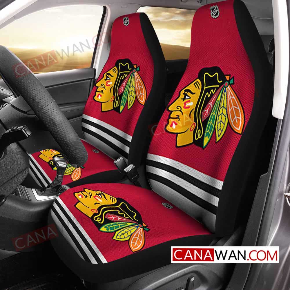 Chicago Blackhawks Style068 3D Customized Personalized Car Seat Cover