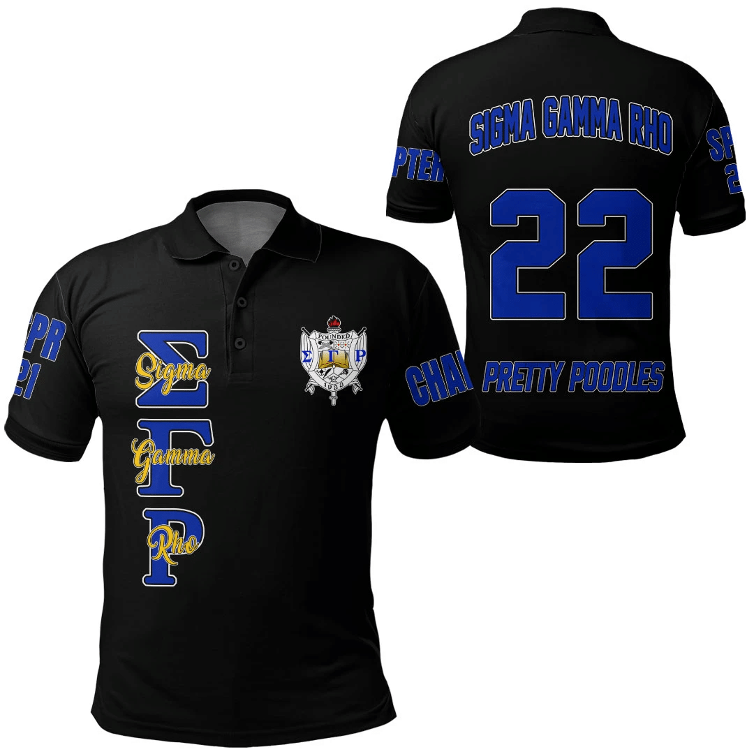 Sorority Polo – Personalized Sigma Gamma Rho Polo Shirt