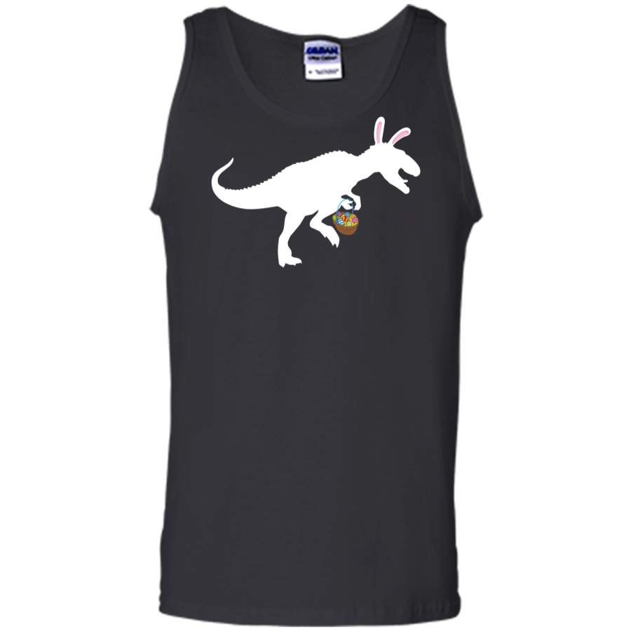 Easter Bunny Dinosaur Funny Easter T-Shirt Kids Boy Girl Egg1 Tank Top