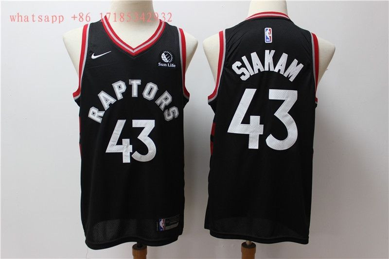 Toronto Raptors Pascal Siakam #43 2020 NBA New Arrival Black Jersey Jersey