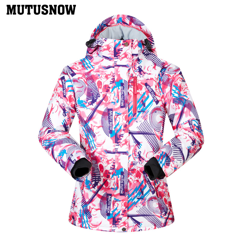 Women Ski Jacket Brand 2018 New High Quality Windproof Waterproof Warm Snow Coat Female Winter Skiing Snowboard Jacket Ski Women alx