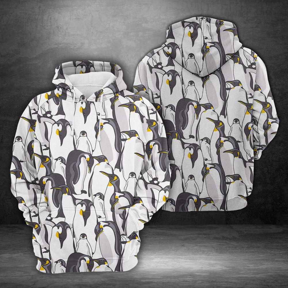 Hoodie Mother’s day Father’s day unique gift ideas for mom & dad from daughter & son kids, meaningful birthday presents –  Emperor Penguin H21823 – All Over Print Unisex Hoodie