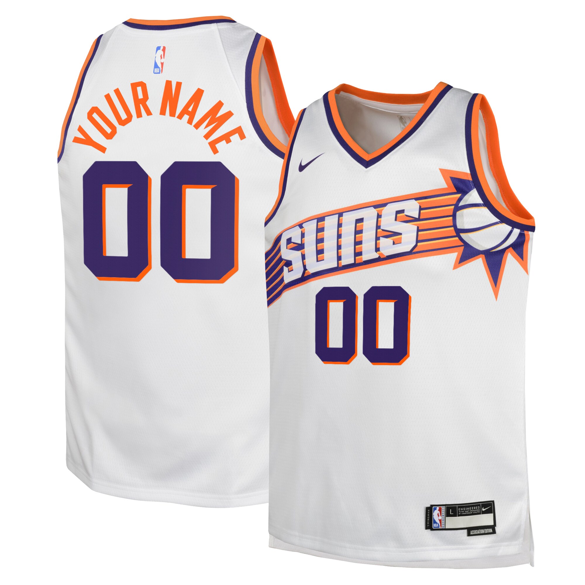 Phoenix Suns Association Swingman Jersey – Custom – Youth