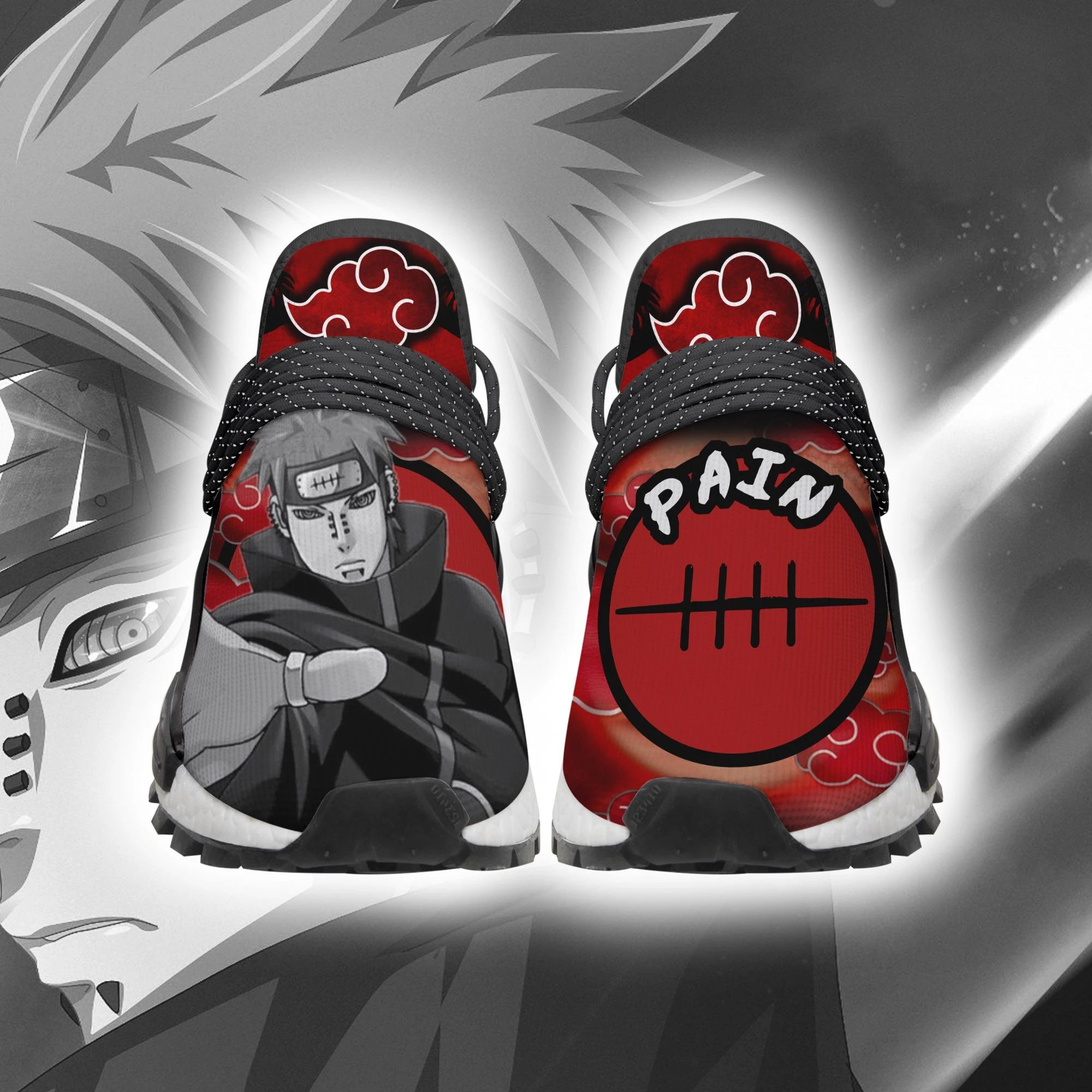 Akatsuki Pain Shoes Costume Naruto Anime Sneakers Unisex Men Women