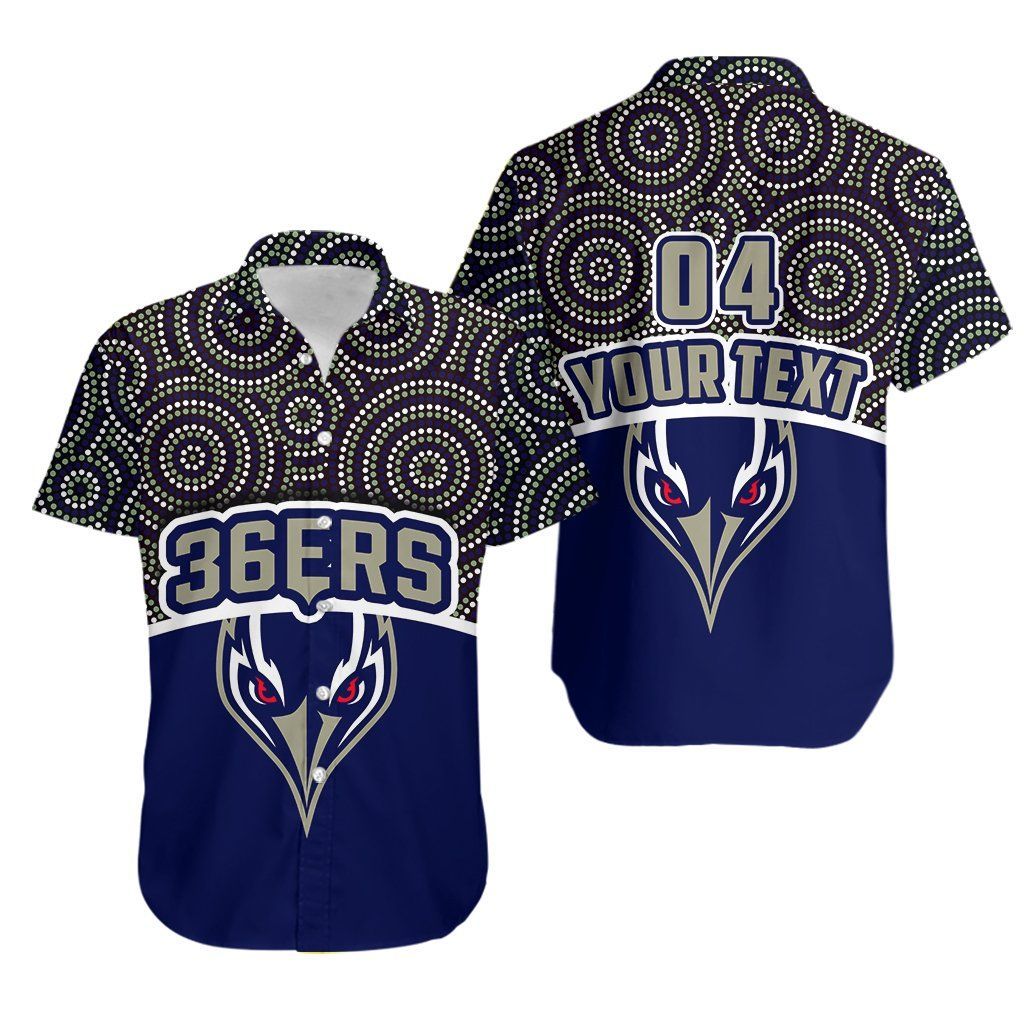 (Custom Personalised)36Ers Basketball Hawaiian Shirt Aboriginal Th4